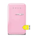Smeg Køleskabe 50's Style Minikøleskab i Pink, 1