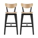 CASA Living Barstole Roxby Barstol - 2 stk i Natur, 1