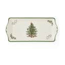 Spode Serveringsfade Christmas Tree Fad i Hvid/grøn/rød, 1