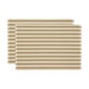 Södahl Dækkeservietter Statement Stripe Dækkeserviet i Beige, 1