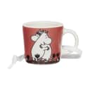 Moomin Arabia Krus og kopper med hank Love Kærlighed Minikrus i Rød, 1