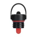 Hydro Flask To go kopper Standard Mouth Flex Straw Låg i Sort/rød/hvid, 1