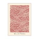 Poster&Frame Plakater William Morris Plakat - Red Leafs i B70 x L100 cm, 1