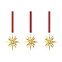 Georg Jensen Juleophæng Christmas Collectibles CC 2025 Mini Stjerner - 3 stk. i Guld, 1