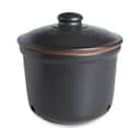 Römertopf Krukker med låg Opbevaringskrukke - Maxi i Sort, 2.8 L, 1
