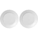 Royal Copenhagen Middagstallerkener Hvid Riflet Middagstallerken - 2 stk. i Hvid, 1