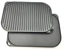 Carl Victor Grillpander Vendbar Grillplade i Sort, 1
