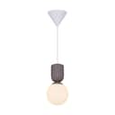 Nordlux Pendler Sadie Pendel i Lys brun / Opal, 1