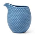 Lyngby Porcelæn Mælke- og flødekander Rhombe Color Mælkekande i Blå, 39 cl, 1