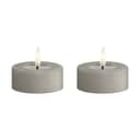 Deluxe Homeart LED-lys Real Flame LED Fyrfadslys - 2 stk. i Sand , 6,1 cm, 1
