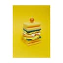 Poster&Frame Plakater plakat - Yellow sponge i B50 x L70 cm, 1