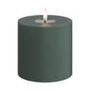 Deluxe Homeart LED-lys Real Flame LED Bloklys i Jade green, 10 cm, 1