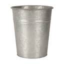 CASA Living Plantekrukker Urtepotte i Zink, 25 cm, 1