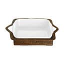 Bastian Ovnfaste fade Kurv i Brun, B24 x L29 cm, 1