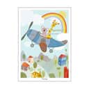 Poster&Frame Plakater Plakat - Flyverplakat i B50 x L70 cm, 1