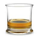 Holmegaard Lowball glas No. 5 Sjusglas i Klar, 33 cl, 1
