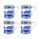Spode Krus og kopper med hank Blue Italian Blue Italien Krus - 4 stk. i blå/hvid, 1