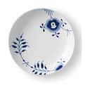 Royal Copenhagen Frokosttallerkener Blå Mega Riflet Moderne Tallerken i Blå, 25 cm, 1