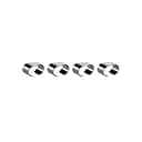Aida Servietringe og -holdere Groovy Servietring - 4 stk. i Mirror Polish, 1