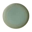 CASA Living Middagstallerkener Sofia Riflet Tallerken i Grøn, 27 cm, 1