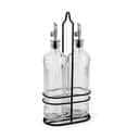 Cook & Baker Olie- og eddikeflasker Olie/Eddikeflaske - 2 stk. i stål glas, 1