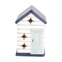 CASA Living Øvrigt interiør Strandhus i Hvid/mørkeblå/lyseblå, 15 cm, 1