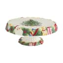 Spode Lagkagefade Christmas Tree Kagefad i Rød/grøn/hvid, 1