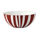 Cathrineholm Serveringsskåle Stripes Skål i Rød, 20 cm, 1