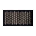 Tica Copenhagen Gulvtæpper Dot Gulvtæppe i Sort/sand, B67 x L120 cm, 1