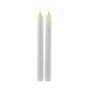 Sirius LED-lys Sille Genopladelig LED Kronelys - 2 stk. i Hvid, 25 cm, 1