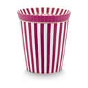 PIP Studio Krus og kopper uden hank Dot delight Royal Krus m. skål - 2 dele i Royal Stripes & Tea Tip lyserød, 1