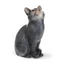 Royal Copenhagen Dyrefigurer Figurine Årsfigur 2022 - Kat i Grå, 1