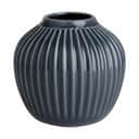 Kähler Vaser Hammershøi Vase i Antracitgrå, 13 cm, 1