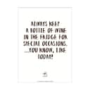 Poster&Frame Plakater Plakat - Wine i Multifarvet, 1