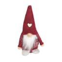 Casa Christmas Julefigurer Filtnisse i Mørk rød, 12 cm, 1