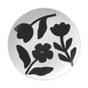 Broste Copenhagen Tallerkener Flora Tallerken i Black/Off White 3, 1