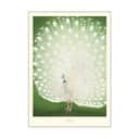 Poster&Frame Plakater Plakat - Peacook i Grøn, B70 x L100 cm, 1
