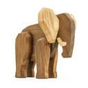 FableWood Dyrefigurer Far-elefant i 17 cm, 1