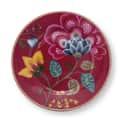 PIP Studio Kage- og desserttallerkener Blooming Tales Tallerken i Rød, 17 cm, 1