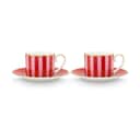 PIP Studio Espressokopper Love Birds Espressokop m. underkop - 2 stk. i Pink, 1