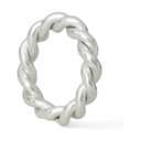 Lexington Servietringe og -holdere Holiday Collection 2023 Twisted Servietring i Sølvfarvet, 1