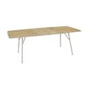 Mandalay Havespiseborde Marguerit Havebord i taupe, 200 cm, 1