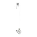 Georg Jensen Lysholdere og juletræslys Christmas Collectibles CC 2026 Lyseholder - Harpe i Palladium, 1