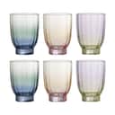 Bloomingville Vandglas Nicoline Drikkeglas - 6 stk. i Multifarvet, 1