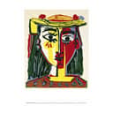 Poster&Frame Plakater Picasso plakat - Femme au Chapeau i B30 x L40 cm, 1
