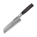 THE CUSTOM CHEF™ Santokuknive Cuisine::pro® Damashiro® EMPEROR Cuisine::pro Damashiro EMPEROR Santokukniv i Sølv/sort, 1