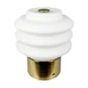 Dyberg Larsen Bordlamper Diva Bordlampe i Opal/ Messing, 18 cm, 1