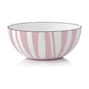 Cathrineholm Serveringsskåle Stripes Skål - Ø 14 cm - Stål - Rosa i Rosa, 14 cm, 1
