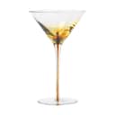Broste Copenhagen Martiniglas Amber Martiniglas i Caramel, 1