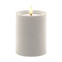 Sirius LED-lys Sille Velour LED Bloklys i Elfenben, 12,5 cm, 1
